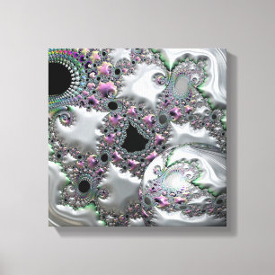 Wertvolle Juwelen mit Sphere Canvas Print Leinwanddruck