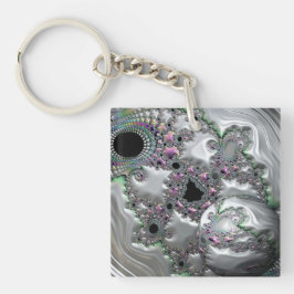 Wertvolle Juwelen mit Sphere Key Ring Schlüsselanhänger