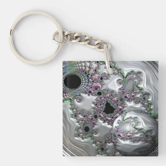 Wertvolle Juwelen mit Sphere Key Ring Schlüsselanhänger (Vorderseite)