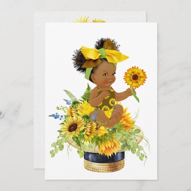 Wertvolle Kinderdusche oder Einladung zum Geburtst (Vorne/Hinten)