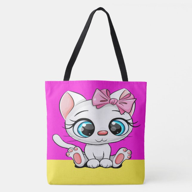WERTVOLLE KITTEN Tasche - Sehen Sie zurück! (Vorderseite)