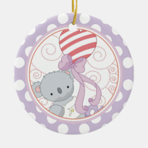 Wertvolle koala Baby's First Christmas Ornament