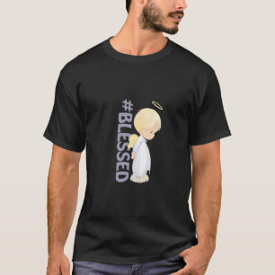 Wertvolle Momente gesegnet Angel Hooded T-Shirt