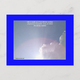 Wertvolle Momente Postkarte