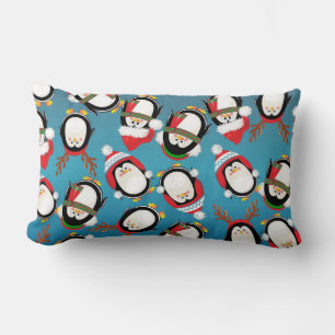 Wertvolle Pinguine Lumbar Kissen