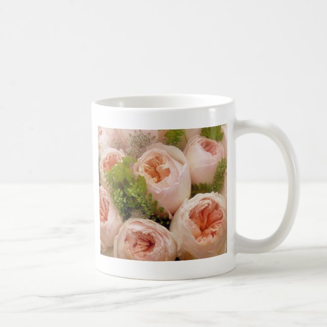 Wertvolle Rosen Kaffeetasse (Rechts)