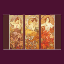 Wertvolle Steine - Alphonse Mucha