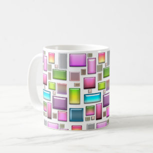 Wertvolle Steine und Perlmutt Kaffeetasse
