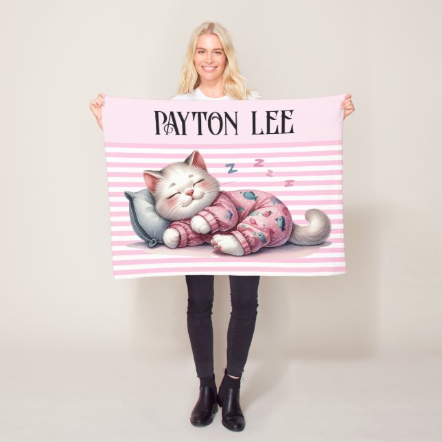 Wertvolle süße Träume Fleecedecke (Beispiel)