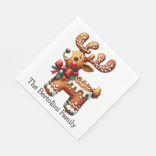 Wertvolle Weihnachtsfertigwaren Party Serviette (Ecke)