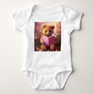 WERTVOLLEN MAL TEDDDY BEAR BABY STRAMPLER