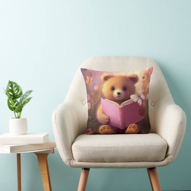 WERTVOLLEN MAL TEDDDY BEAR KISSEN (Stuhl )