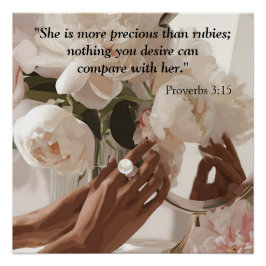 "Wertvoller als Rubies" Poster