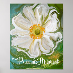 Wertvoller Moment - Anemone Blume Power Poster