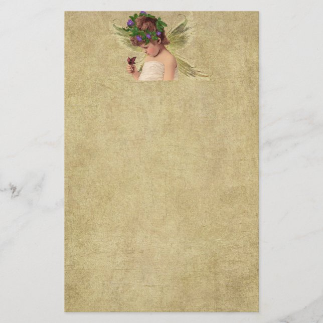 Wertvolles Angel Girl - Stationery No Lines Briefpapier (Vorderseite)