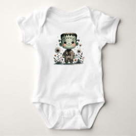 Wertvolles Baby Frankenstein mit Wildblumen | Nied Strampler