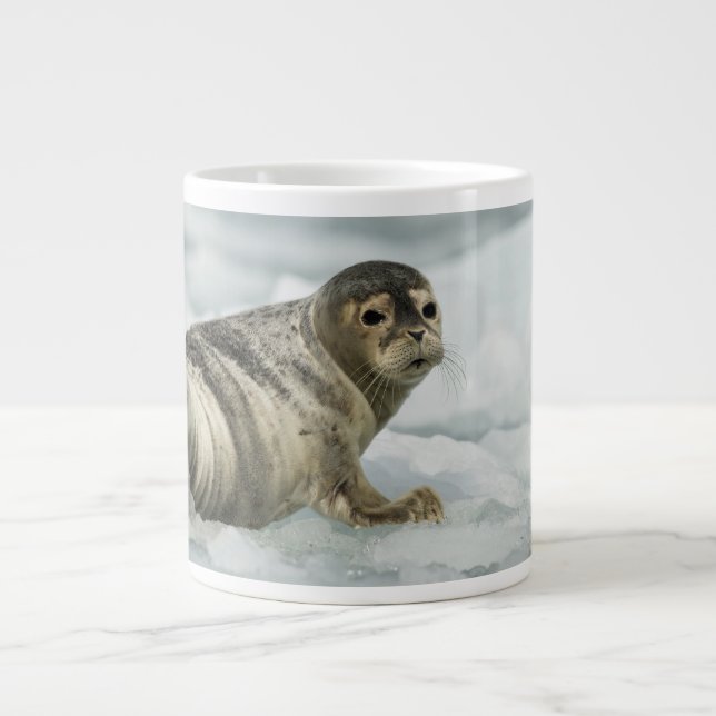 Wertvolles Baby-Siegel Jumbo-Tasse (Vorderseite)