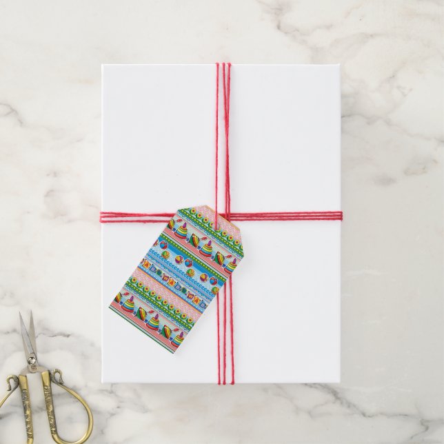 Wertvolles Kinderspielzeug Geschenkanhänger (Mit Garn)