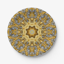 Wertvolles Metallgoldsilber-Vintages Kaleidoskop