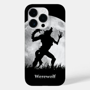 Werwolf am Vollmond - Cooles Halloween Case-Mate iPhone 14 Pro Hülle