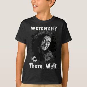Werwolf_ Da, Wolf. Lustig Abby Normal Retro Com T-Shirt