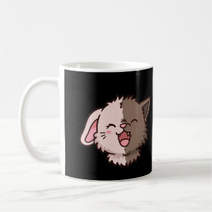 Werwolf-Hasen-Halloween-Kaffeetasse Kaffeetasse