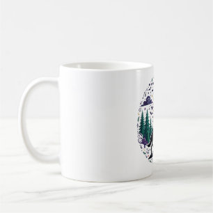 Werwolf-Heulmond-Gotik-Halloween-Kunst Kaffeetasse
