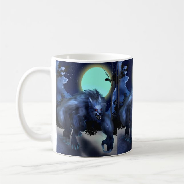 Werwolf Kaffeetasse (Links)