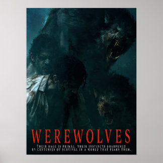 Werwolf-Poster-Serie I Poster