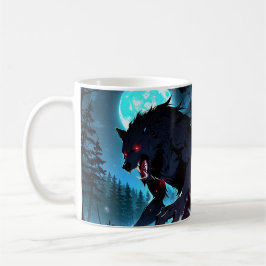 Werwolf Transformation Tasse - Anime Halloween