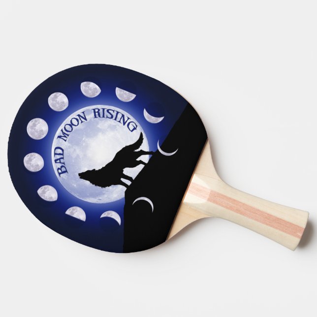 Werwolf / Wolf Tischtennis Schläger (Seitenansicht)