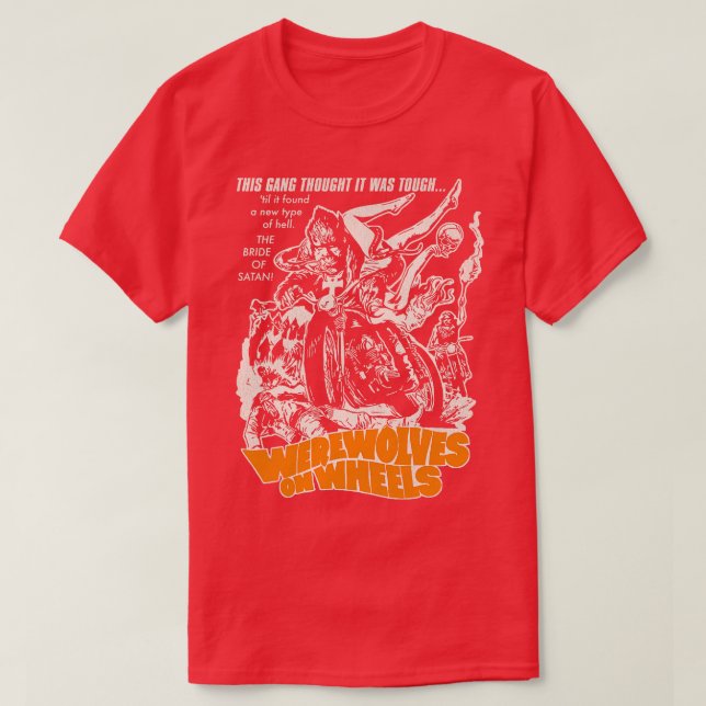 Werwölfe auf Rädern T-Shirt (Design vorne)