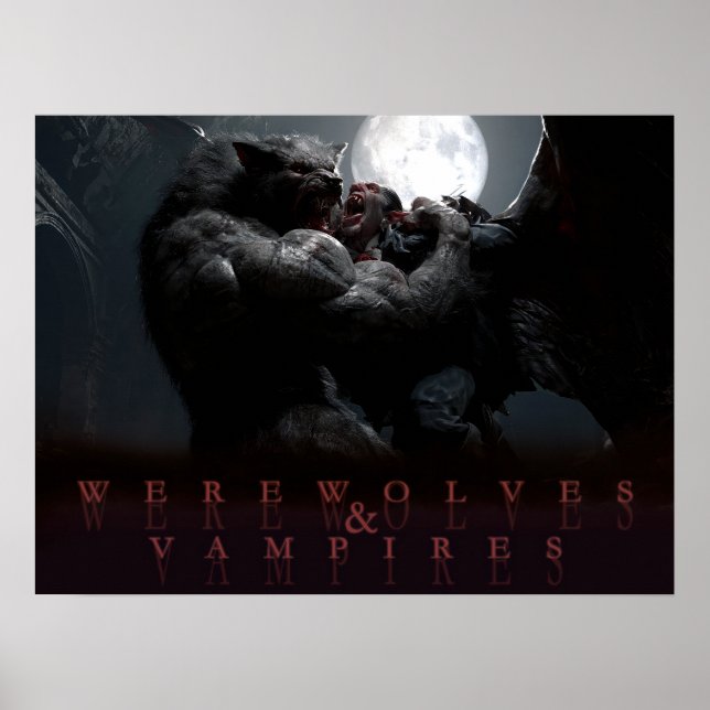 Werwölfe & Vampire - Dominion Poster (Vorne)