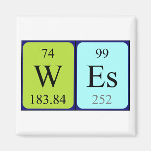 Wes Periodenmagnet Magnet