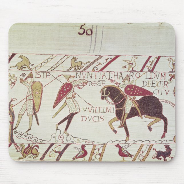 Wesentlich informiert König Harold Mousepad (Vorne)