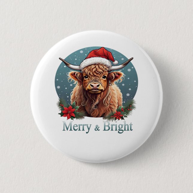 Wesentlicher T - Shirt für Kühe Button (Vorderseite)