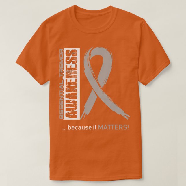 Wesentliches Tremor-Bewusstsein, weil es in T-Shirt (Design vorne)