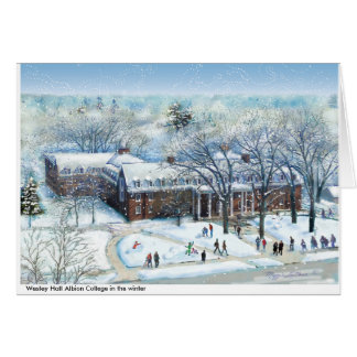 Wesley Hall Albion Uni, farbenreiche Anmerkung des