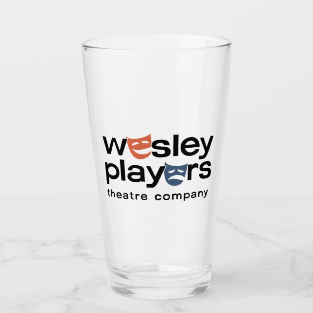 Wesley Players Glass Tumbler (Vorderseite)
