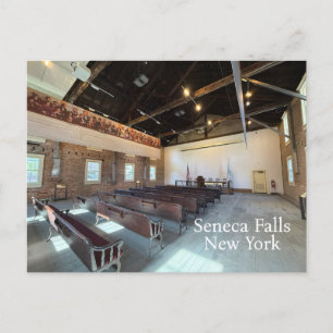 Wesleyan Chapel Seneca Falls NY Postkarte
