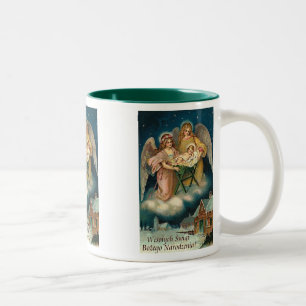 Wesolych Swiat Bozego Narodzenia frohe Weihnachten Zweifarbige Tasse
