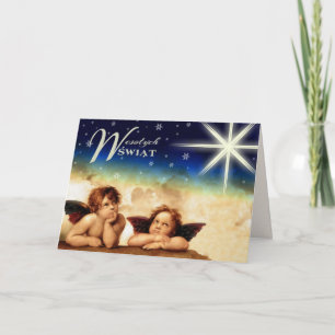 Wesołych Świąt. Carte de Noël en polonais