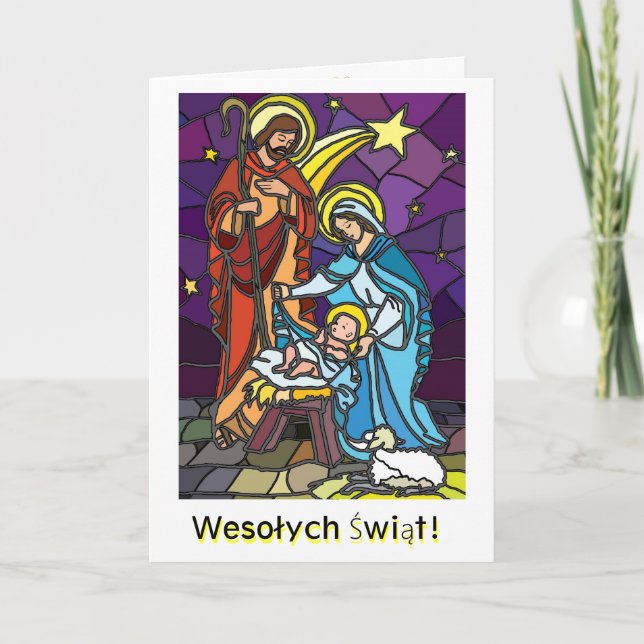 Wesołych Świąt! Feiertagskarte (Vorderseite)