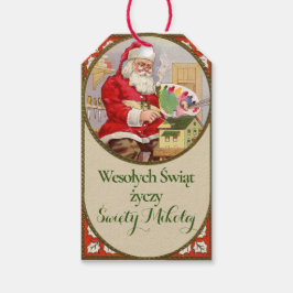 Wesołych Świąt Polnisch Frohe Weihnachten Polen Ki Geschenkanhänger