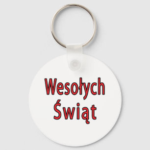 Wesolych Swiat Schlüsselanhänger