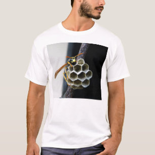 Wespe-Nest und Arbeitskraft T-Shirt