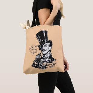 Wessen Kleinod?! Geistreicher Lord-Karrikatur Tasche