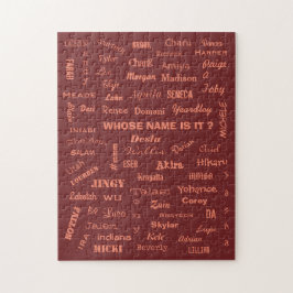 Wessen Name ist es? Namensrätsel