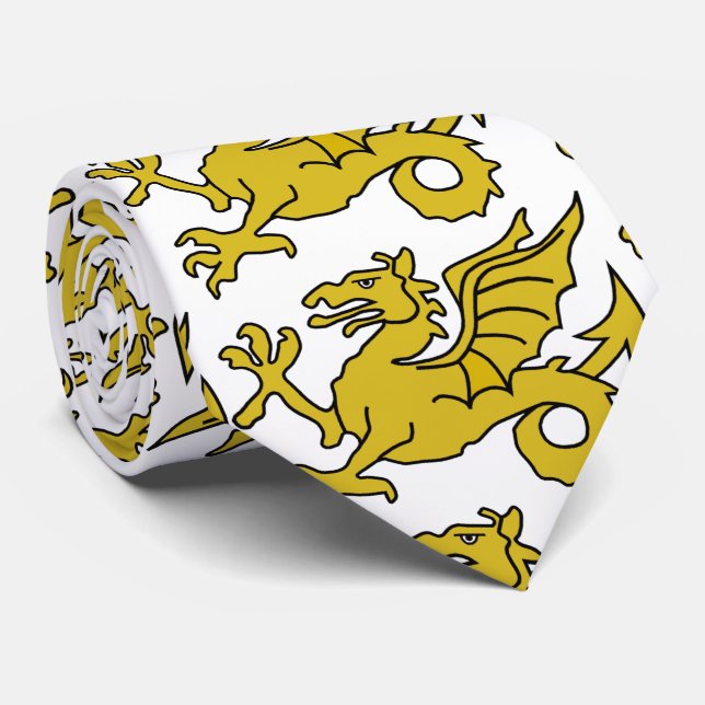 Wessex-Flagge Krawatte (Gerollt)