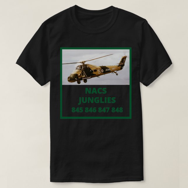 Wessex Helicopter Junglies T-Shirt (Design vorne)
